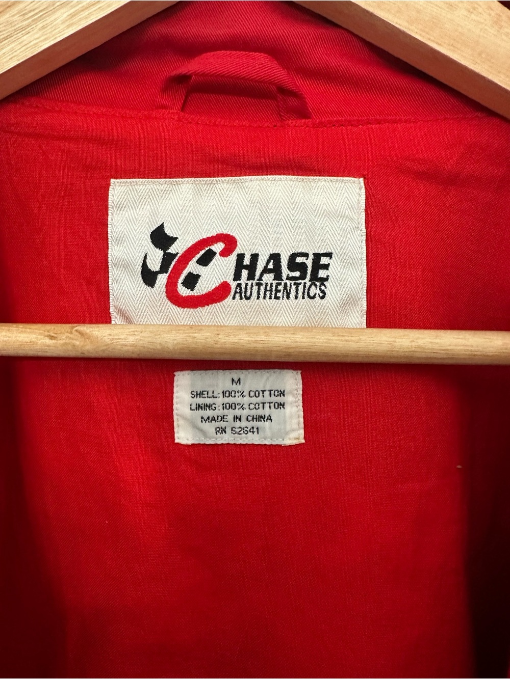 Two Chase Authentics Red Racing Logo Jacket - Picture 3 of 6